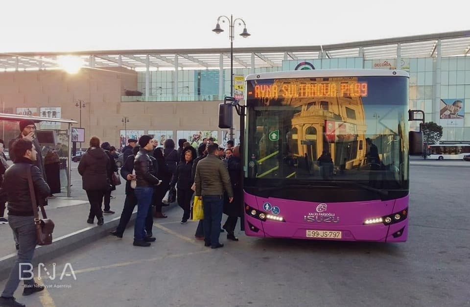 Bakıda 8 marşrutun hərəkət sxemi dəyişdirilir - Siyahı