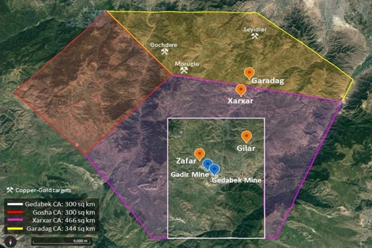 Britaniya şirkəti "Qaradağ"dakı mis ehtiyatının həcmini açıqlayıb