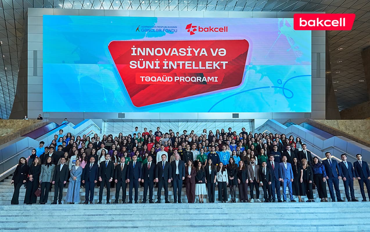 “Bakcell” və Gənclər Fondu “İnnovasiya və Süni İntellekt” üzrə təqaüd proqramını elan edir - Fotolar