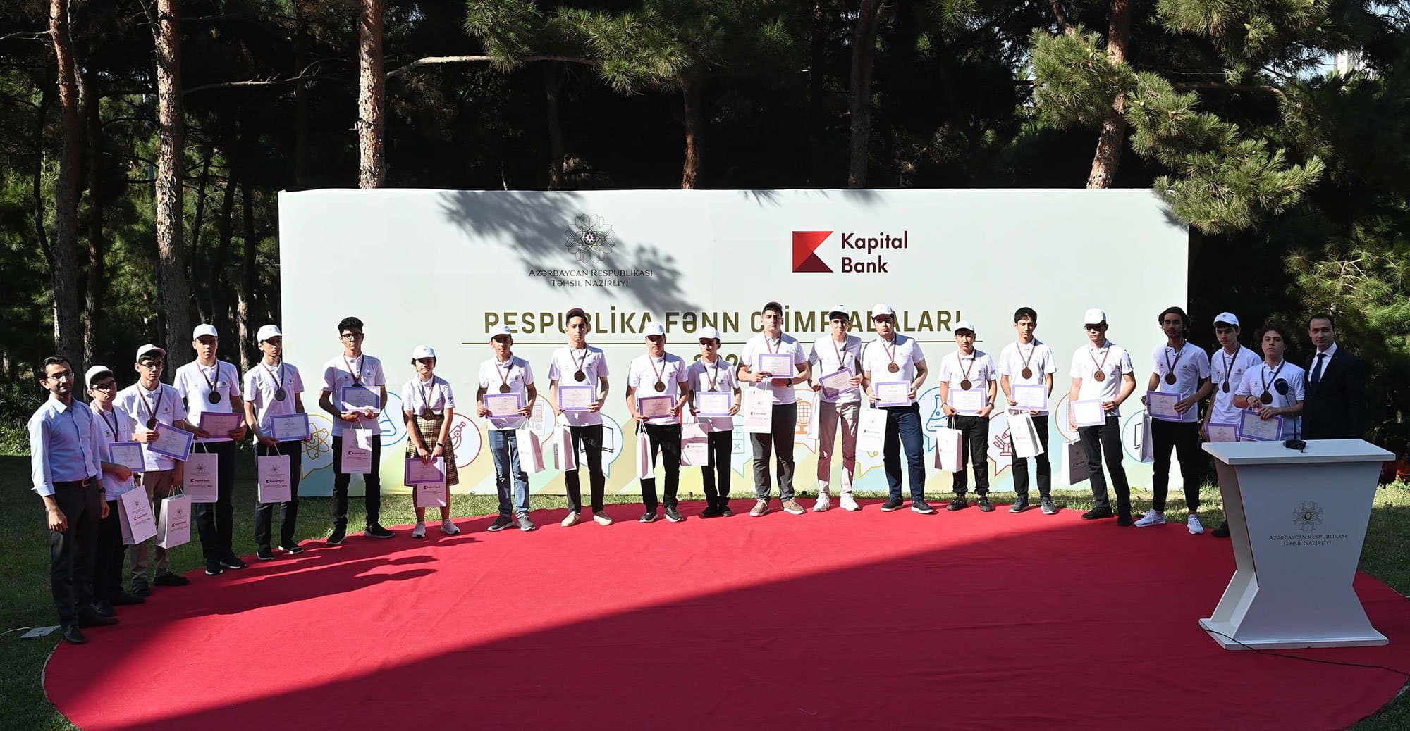 Respublika fənn olimpiadaları qalibləri mükafatlandırıldı - Fotolar