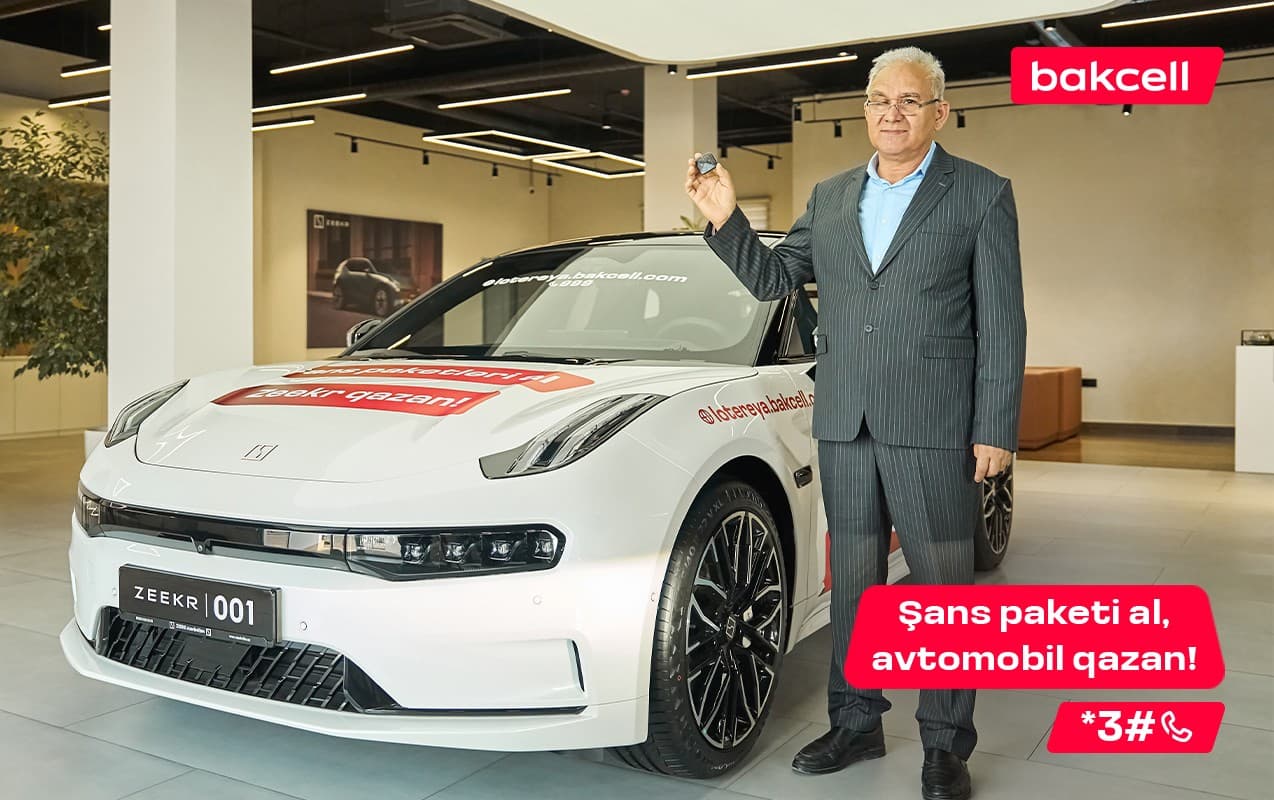 “Bakcell”in lotereyasında 7-ci lüks avtomobil uduldu - Fotolar