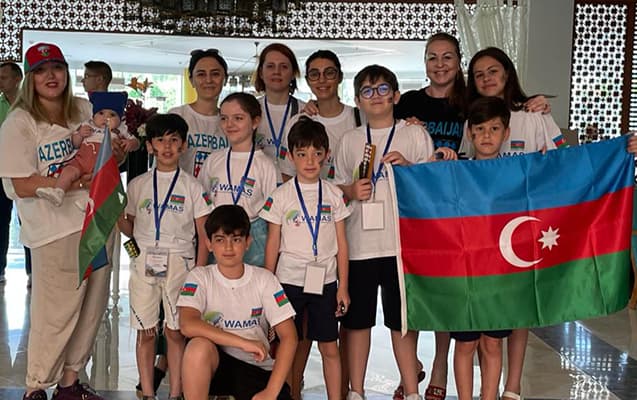 Azərbaycanlı şagirdlər rekord nəticəyə imza atıblar