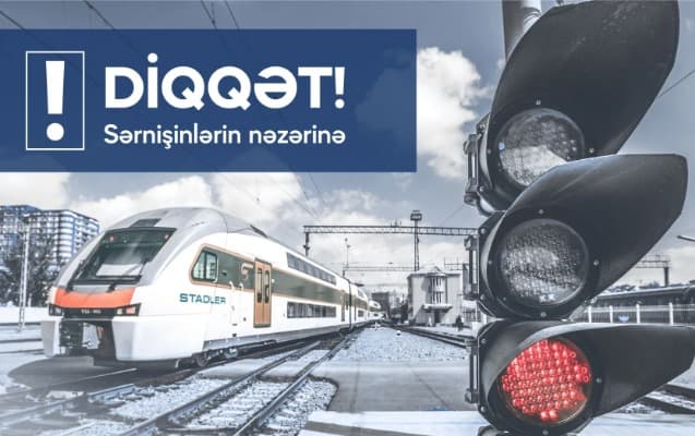 Sumqayıt-Bakı qatarlarında daha bir dəyişiklik - DƏMİR YOLUNDAN AÇIQLAMA